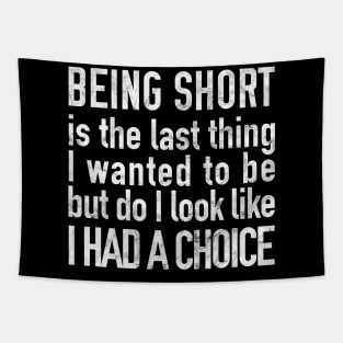 Being Short is the Last Thing I Wanted to be Tapestry