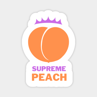 Peach Queen Magnet