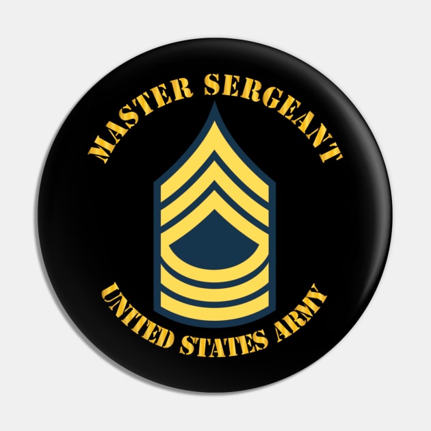 POCKET - MSG - Master Sergeant  - Blue Pin by twix123844