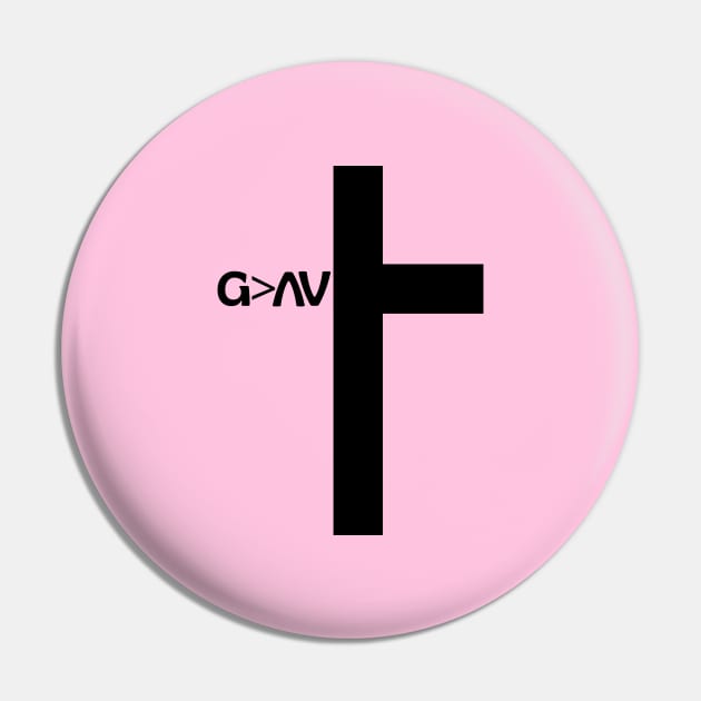 God Is Greater Than The Highs And Lows Pin by All Things Gospel