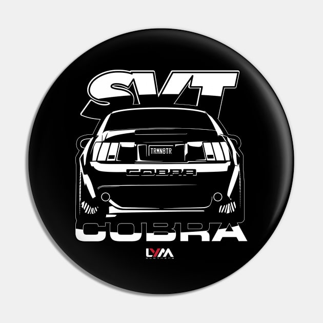 New Edge 2003/2004 Ford Mustang SVT Cobra Rear Pin by LYM Clothing