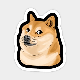 Shiba Inu Doge Meme Magnet