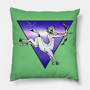 Geometric Centaur Sagittarius Pillow