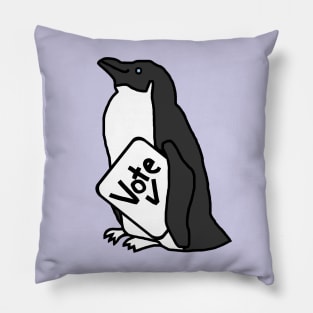 Penguin Says Vote Pillow