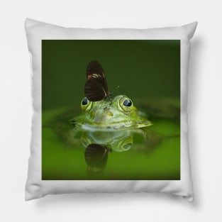 frog design Pillow