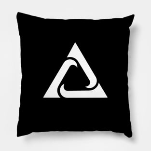 Catching Waves Emblem Pillow