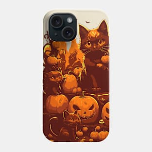 Cats Middle Night Phone Case