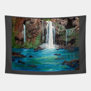 The Concealed Oasis Tapestry