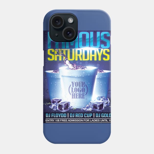 famous saturday Phone Case by Saman01