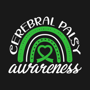 Cerebral Palsy Awareness Cerebral Palsy Rainbow T-Shirt