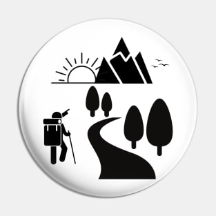 I love hiking! Pin