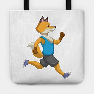 Fox as Runner at Running Tote