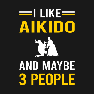 3 People Aikido T-Shirt