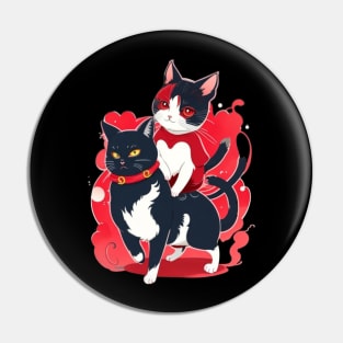 Cute Chinese Cat Pin