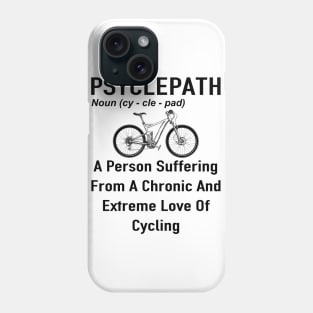 Psycle path Person Suffering Phone Case