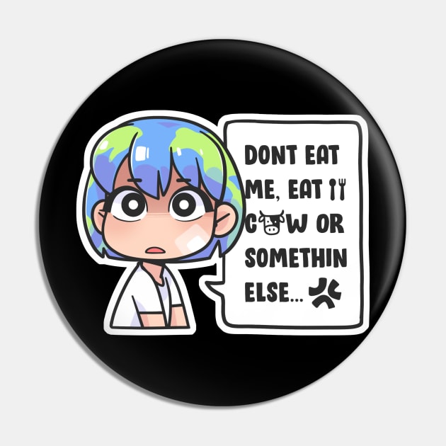 Earth Chan: Mad Pin by badruzart