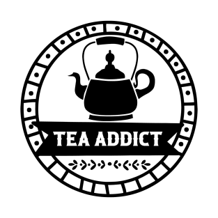 Tea Addict - Retro Vintage T-Shirt