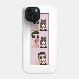 She‘s a Snack | Comic Style | Triptch | Vertical Phone Case