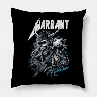 WARRANT MERCH VTG Pillow