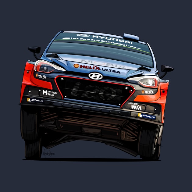 Hyundai i20 WRC by Mario Ramos Rally Art