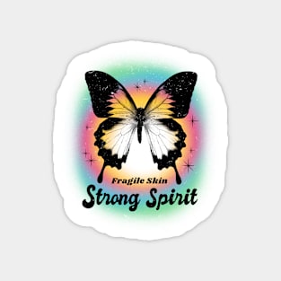 HOLOGRAPHIC RAINBOW BUTTERFLY Magnet