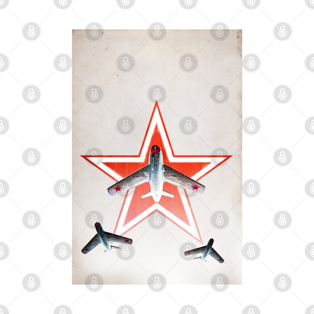 MIG15 Russian Jet Fighters by Pitmatic