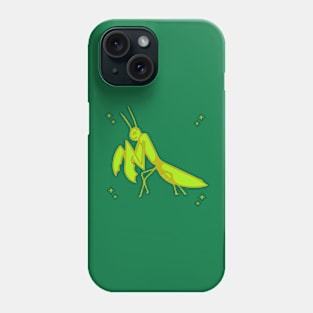 Praying Mantis Funny - Animated Mantis Phone Case