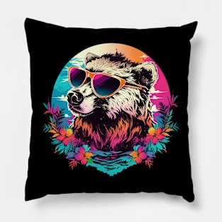 cool bear Pillow