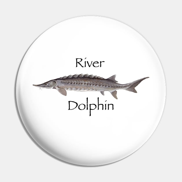 River Dolphin Pin by RFD Fishing