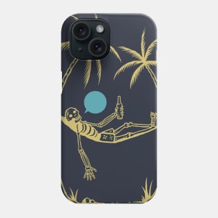 Beach Skeleton Phone Case