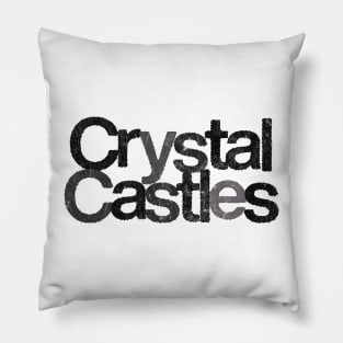 ::: Crystal Castles ::: Retro Fan Design  ::: Pillow