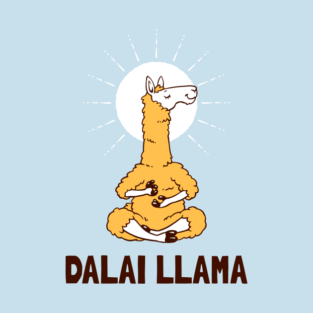 Dalai Llama by dumbshirts