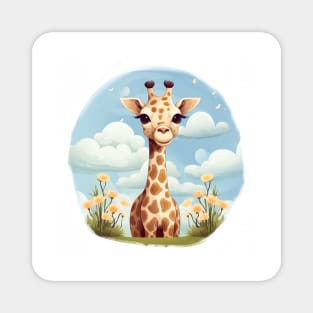 Cute giraffe Magnet