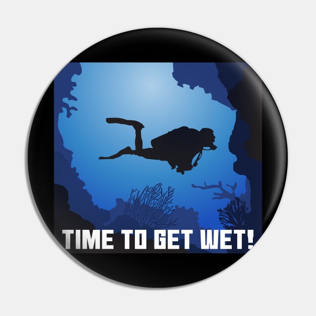 Scuba Diver Pin by haizuladri78