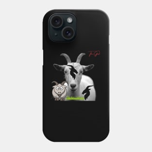 The G.O.A.T Trio: Phone Case