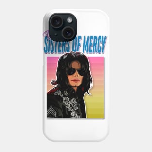 THE SISTERS OF MERCY / Aesthetic Tribute Jacko Goth Parody Design Phone Case