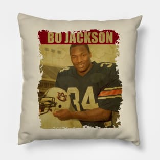Bo Jackson - NEW RETRO STYLE Pillow