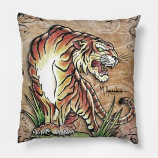 Asian Tiger Pillow