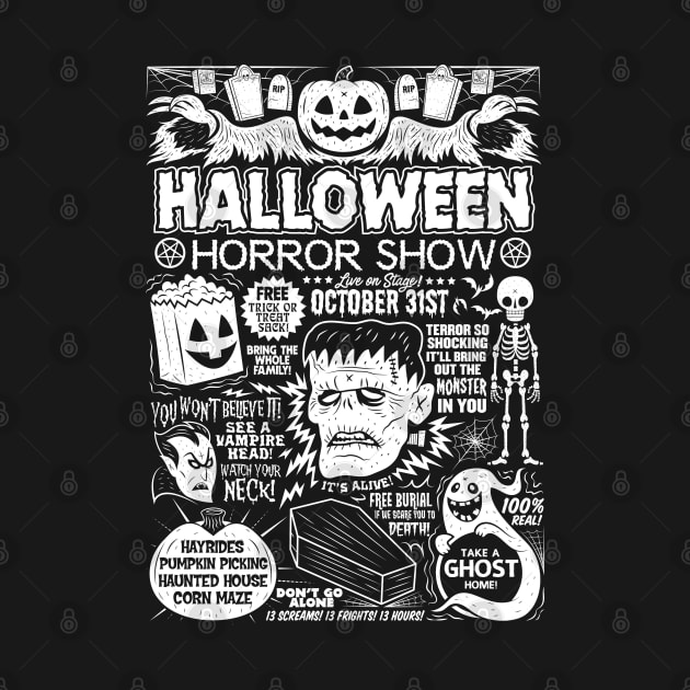 Halloween Horror Show! by chrisraimoart