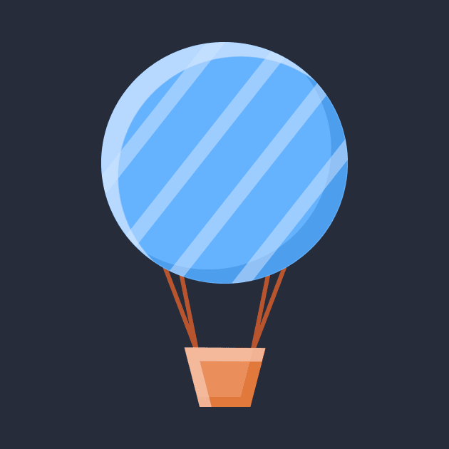 Blue balloon by WordsGames