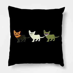 Halloween spirit cat Pillow