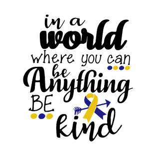 In A World Where You Can Be Anything Be Kind T-Shirt