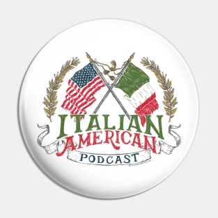 Italian American Podcast- Hand Drawn Pin