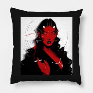 Red Lady Pillow