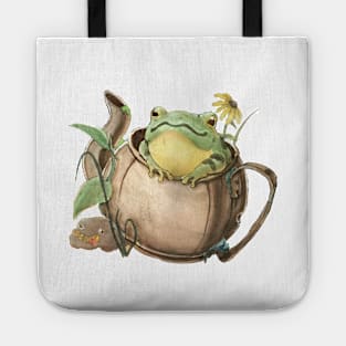 Froggy in a Teapot - George Washington - Over The Garden Wall Frog Tote