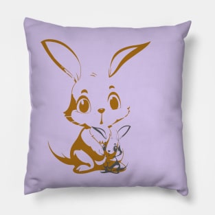 Good bunnies Pillow