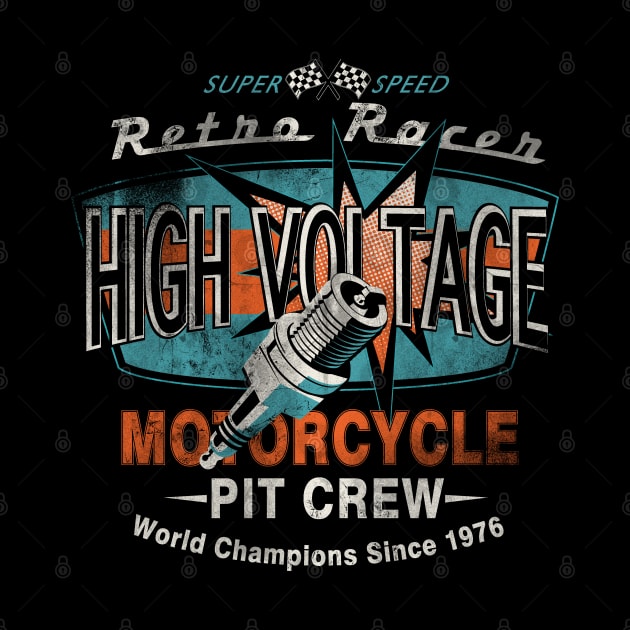 Motorcycle Pit Crew by Red Rov