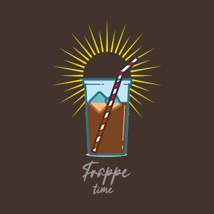 Greek Frappe Time! T-Shirt