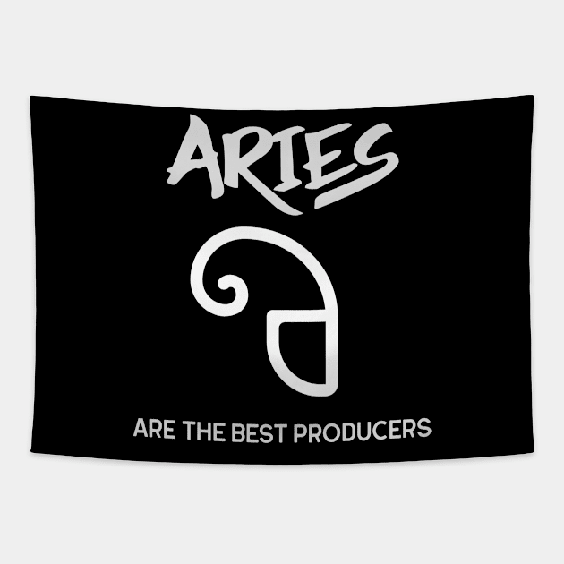 Aries Are The Best Producers, Music Producer Tapestry by ILT87