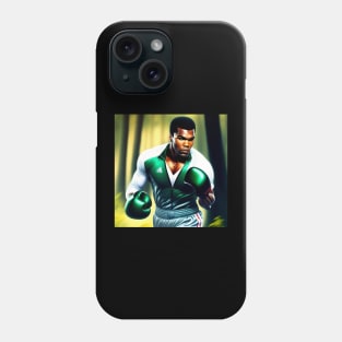 Muhammad Ali in Boxing style Phone Case